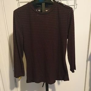 Size L sweet wanderer stripey top